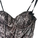 Victoria's Secret Victoria's‎ Secret Black Lace Bustier Corset Top Garter Straps Size 36B NEW Photo 2