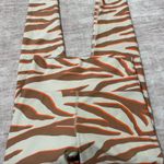 Beach Riot  piper cloud cream zebra leggings size medium  Photo 1