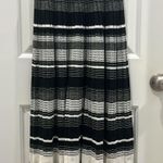 Kate Spade  Striped Sleeveless Sweater Dress Black & White Sz S Photo 4