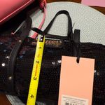 Juicy Couture NWT  Black Bling Queen Of Everything Crossbody Purse Sequins $79 Photo 3