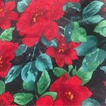 Victoria's Secret Victoria’s Secret Gold Label Christmas Nightgown Red Green Poinsettias Sz Small Photo 4