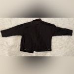 Free People New We The Free Cori Waxed Zip Front Wax Long Oversized Chore Jacket Photo 9