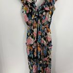 Anthropologie Love the Label Kylie flower floral boho maxi dress large LP petite Orange Size undefined Photo 4