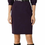 Antonio Melani  Women's NEW Balloon Sleeve Plum Merino Wool Sweater Dress Size S Photo 0