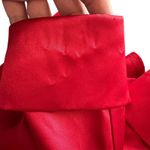 VTG Y2K J.R. Nites Red Satin Wrap Blazer Blouse Rhinestone Bow Evening Top 10P Photo 12