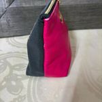 Betsey Johnson Pink Pouch with googly eyes and Gold Accents Photo 4