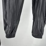 Scoop faux leather Black joggers pull on L casual fall winter active neutral Size L Photo 8