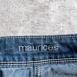 Maurice's Medium Denim Mid Rise Straight Leg Jean Size 10 Photo 5