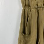 Aritzia Babaton Green Corbett Silk Romper XXS Shorts Jumpsuit Photo 3