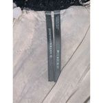 Anthropologie  Black & White Lacy V-Neck Mini Dress Photo 7