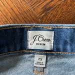 J.Crew NWOT Slouchy boyfriend jean in Outlaw wash-AQ820 bleached spots Photo 4