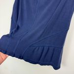 Love moschino Jersey Knit Skirt Sz 6 Navy Blue Photo 7