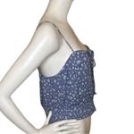 Hippie Rose  Juniors' Smocked Crop Top Medium Photo 3