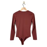 Abercrombie & Fitch  Long Sleeve Cut Out Bodysuit Sz M NWT Photo 3