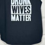 No Brand Sz 2XL Drunk Wives Matter Black Tank Top Funny Graphics Photo 3