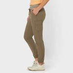 Duluth Trading Co Armachillo stretch high rise jogger pants 8 Green Photo 1