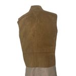LAUREN RALPH LAUREN Dry Goods Supply Faux Suede Vest Zipper Front Plus Size 2X Brown Photo 1