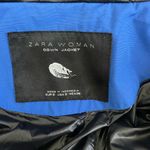 ZARA  Royal Blue Extreme Weather Puffer Jacket Photo 5