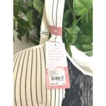 Cacique  NWT Modern Lightly‎ Lined Balconette Bra Size 46C Stripe Black Lace Photo 7