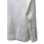 Veronica Beard NWT | 10 | Miller Dickey Blazer Linen Double Breast Women Ivory Photo 6