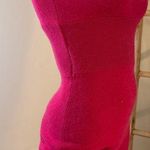 Arden B Dress Sm Sweater Angora Blend Sleeveless Magenta Keyhole Headstock NWT Photo 0