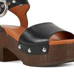 Nine West Women's Jayce Platform 90s Sandals black size 8 Photo 0