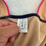 J crew colorblock navy one piece size M Pink Size M Photo 6