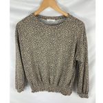 Lush Clothing Lush Animal Print Cinch Bottom Blouse Size Small Photo 1