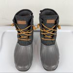 Sperry  Top Sider Saltwater Duck Boots Grey Two Tone Quilted Womens 7.5/8 Girls 6 Photo 3