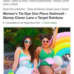 Stoney Clover Lane  X Target One Piece Rainbow Bathing Suit Small Photo 4