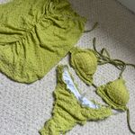 SheIn Green Bikini Three-Piece Photo 0