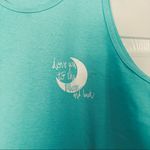 Tank top Love You to the Moon and Back M Green Size M Photo 2