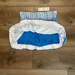 Lucky In Love 14” Paradise Smocked High Waist Blue Print Tennis Skirt Size Small Photo 4