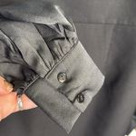 Lulus  Longtime Crush Black Puff Shoulder Long Sleeve Mini Dress W1187 Sz S Photo 7