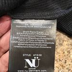 NU Denmark Black Ribbed Turtleneck Wrap Top with Cut Outs long sleeve NWT Photo 7