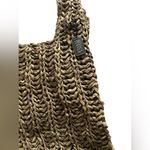 Bijoux Terner NWT  Olive Green Raffia Shoulder Tote Bag Summer Boho Beach Photo 2