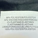 Jones New York Navy Blue Pinstriped Notch Lapel Stretch Blazer Suit Jacket Sz 4 Photo 3