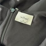 Wilfred  Black Halter Formal Gown Satin Portrait Photo 6