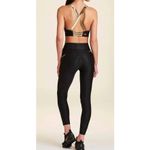 Alala  Sports Bra & Leggings Set Aprhrodite Size S Black Gold Photo 4