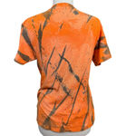Fruit of the Loom S Orange Harley-Davidson Bleach Dye Short Sleeve Tee Photo 5