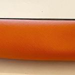 Tory Burch  Orange Case Eyeglass Gold Eyeglasses Reading Glasses Logo Pouch Glass Photo 3