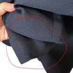 ASPESI Vintage Wool Pea Coat Navy Double Breasted Men’s XL Flawed Distressed Blue Photo 9