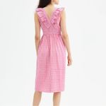 NWT Compañia Fantastica Gingham Midi Dress Photo 1