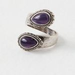 Free People  Boho Amethyst Ring Photo 2