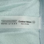 Outdoor Voices NWT Seamless Ribbed 7/8 Leggings in Storm Blue/Brown Photo 5