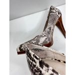 Nine West  Shoes Womens Snakeskin High Heel Pumps Size 8 Photo 6