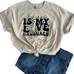 Gildan Sarcasm is My Love Language Womens Small T-Shirt Short Sleeve Photo 0