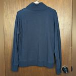 J.Crew Woman's Navy Blue Turtleneck Sweater Size Medium Photo 4