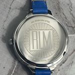 Robert Lee Morris Women's Brand New Blue Strap Silver Watch Water Resistant Photo 8