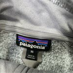 Patagonia  Womens Better Sweater Quarter Zip Pullover Jacket XS Birch White‎ Gray Photo 4